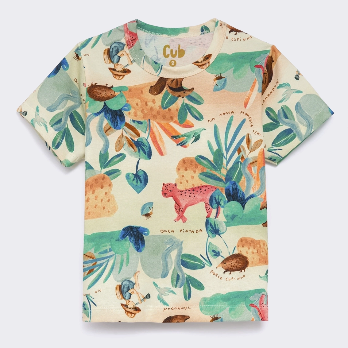 Camiseta Manga Curta Pequeno Explorador