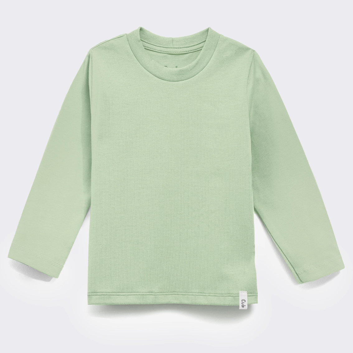 Camiseta Manga Longa Verde Alecrim