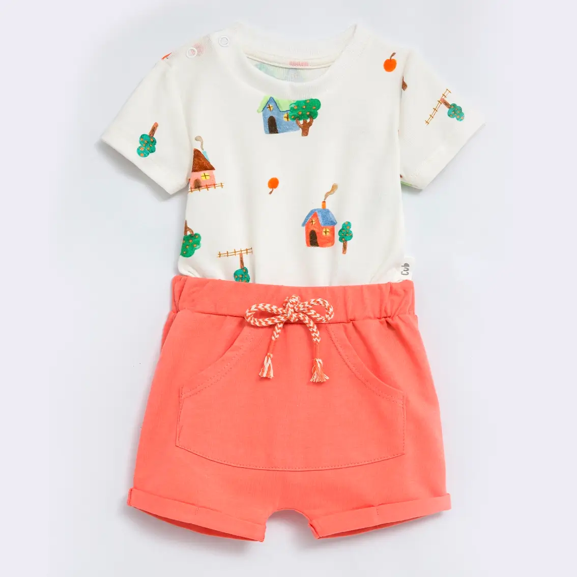 Conjunto Body e Short Quintal