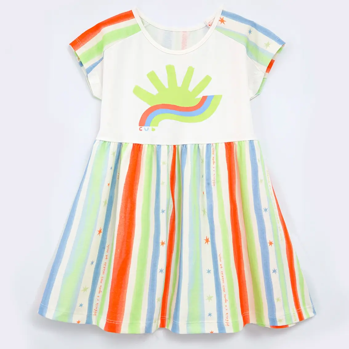 Vestido Silk Arco-Íris